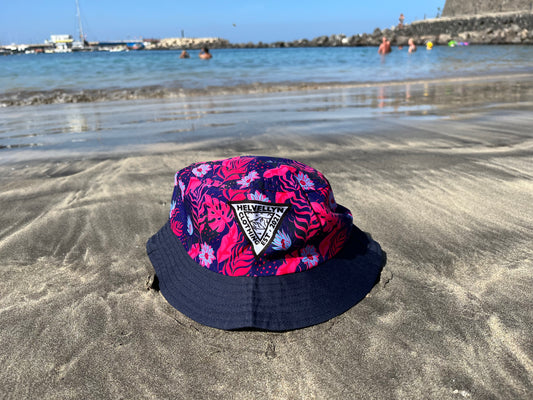 Floral bucket hat